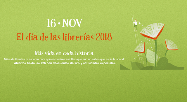 Recomendaciones encadenadas y el Nobel de Literatura en Portadores de Sueños para celebrar el Día de las Librerías 2018